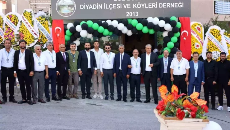 Ege Bölgesi Diyadin İlçesi ve Köyleri Derneği’nin Açılışı Gerçekleştirildi